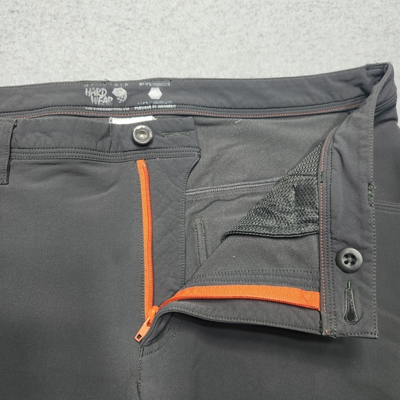 Mountain Hardwear Pants Mens 36x32 Gray Hiking Climbing Stretch Active Outdoors - Picture 5 of 14